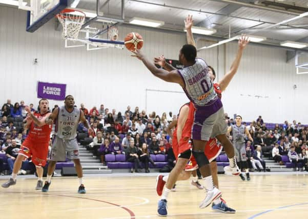 Jermaine Sanders is back for Leeds Force this weekend.