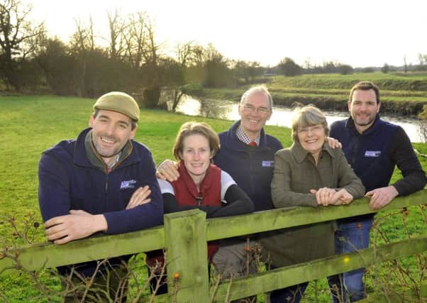 From left, Michael Rhodes, Melanie Clark, Peter, Theresa and James Rhodes.   Picture: Gary longbottom