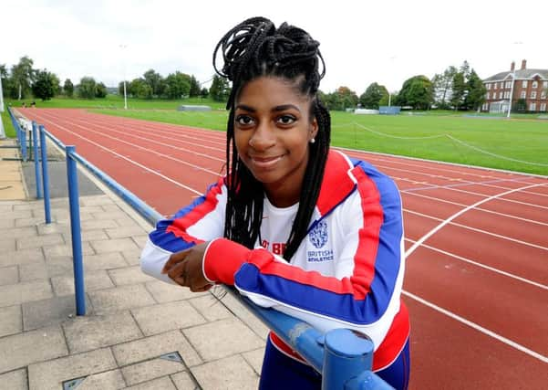 Paralympian Kadeena Cox. Picture James Hardisty.