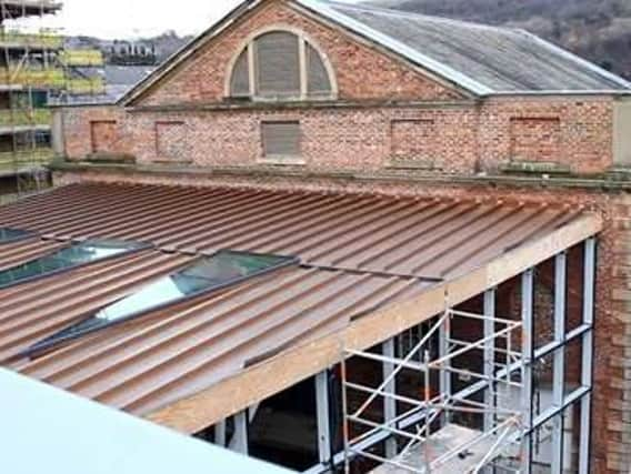 Work on the Square Chapel extension