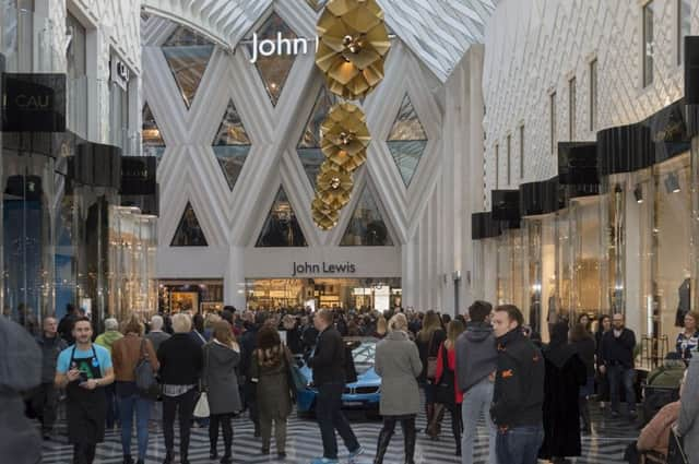 Date: 20th October 2016. Picture James Hardisty.
Official opening of the Victoria Gate, John Lewis, Leeds.