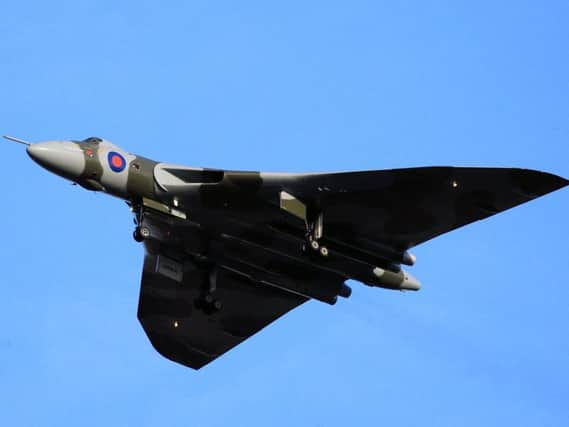 The Vulcan on her final flight.