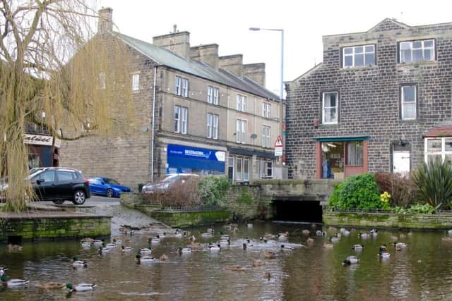 The centre of Silsden