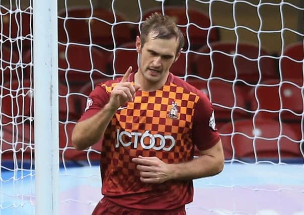 Stay or go? Bradford City's James Hanson.