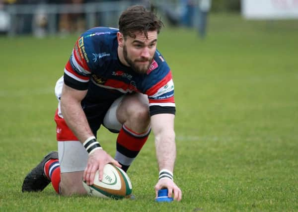 Doncaster Knights' Dougie Flockhart.