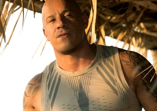 HE'S BACK: Musclebound Vin Diesal returns as Xander Cage.