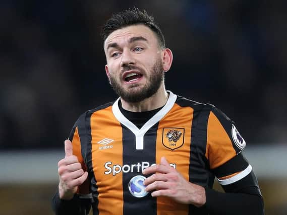 Hull City midfielder Robert Snodgrass