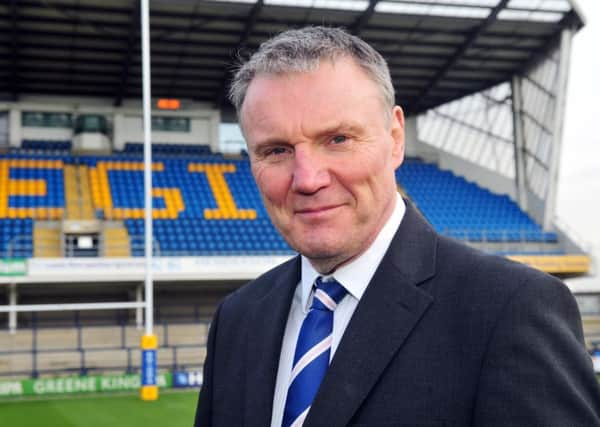 Leeds Rhinos chief executive Gary Hetherington.