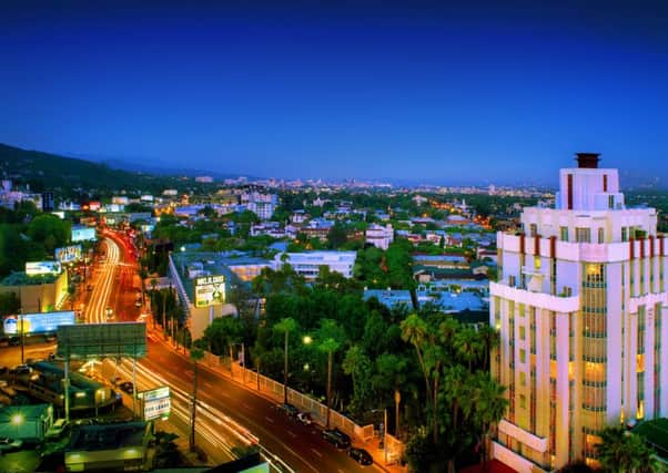 The view across West Hollywood, known to locals as WeHo.