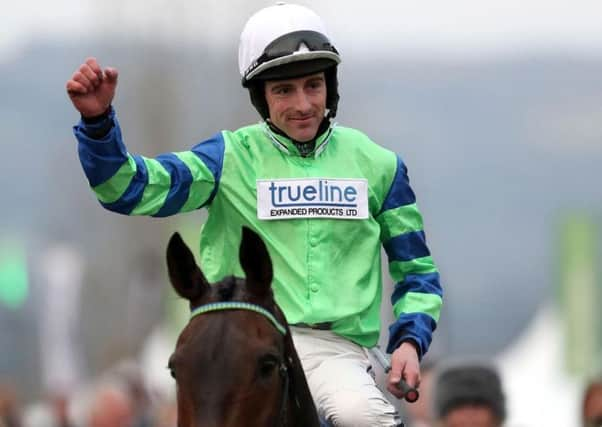 Brian Hughes: Century of winners racked up by Yorkshire jockey.