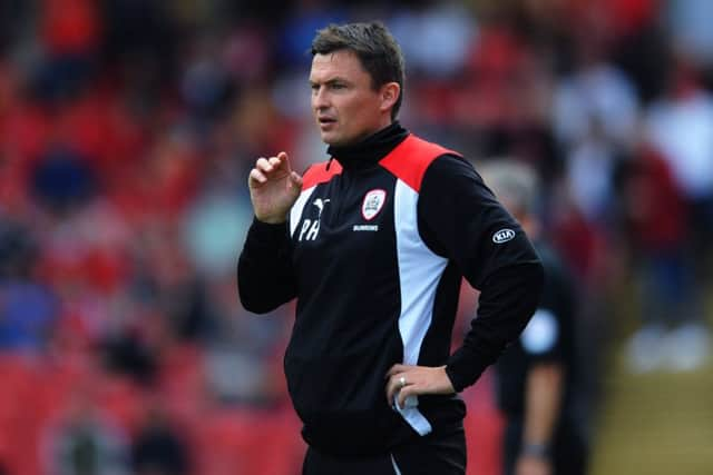 Barnsley's head coach Paul Heckingbottom.
 Picture: Jonathan Gawthorpe