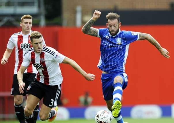 Callum Elder, left, has joined Barnsley on ,loan for the rest of the season. Picture: Steve Ellis