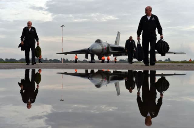 Vulcan XH558 is being put in indefinite storage due to financial concerns.