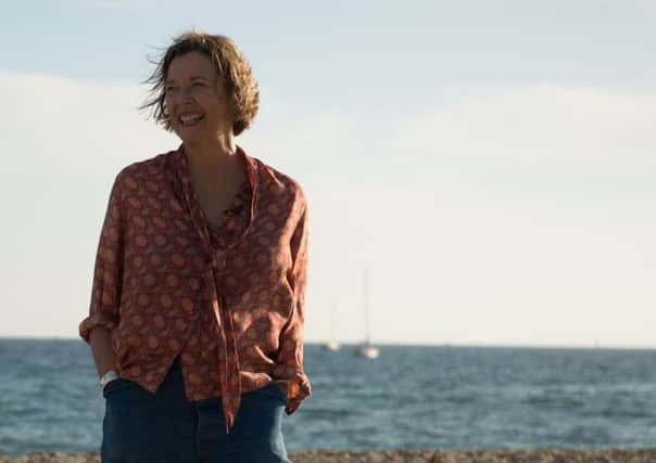 FREE SPIRIT: Annette Bening, above, in 20th Century Women and, inset, with husband Warren Beatty.  Picture:  PA Photo/eOne/Merrick Morton