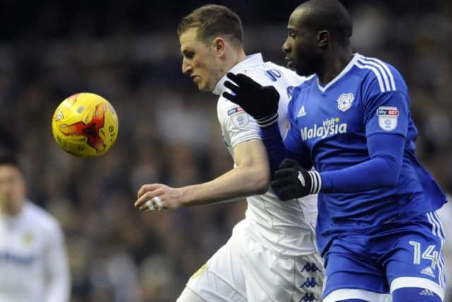 Leeds United striker Chris Wood