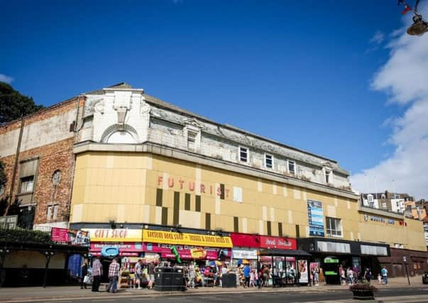 The site of Scarborough's Futurist theatre.