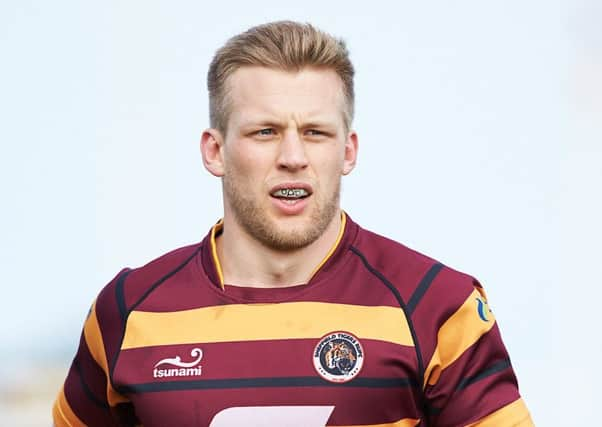 Jamie Broadley scored two tries on his 100th appearance for Sheffield Tigers, who lost to Chester (Picture: Ian Anderson).