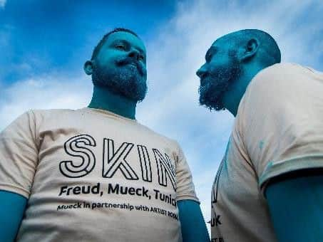 Phil Waudby and Carl Lawrence who took part in Sea of Hull