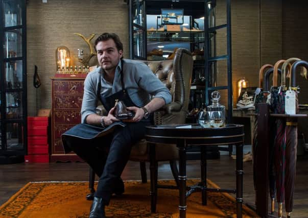 Louis Smith, bespoke shoemaker, in York. Picture: James Hardisty