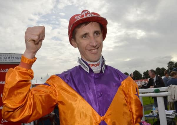 St Leger-winning jockey George Baker.