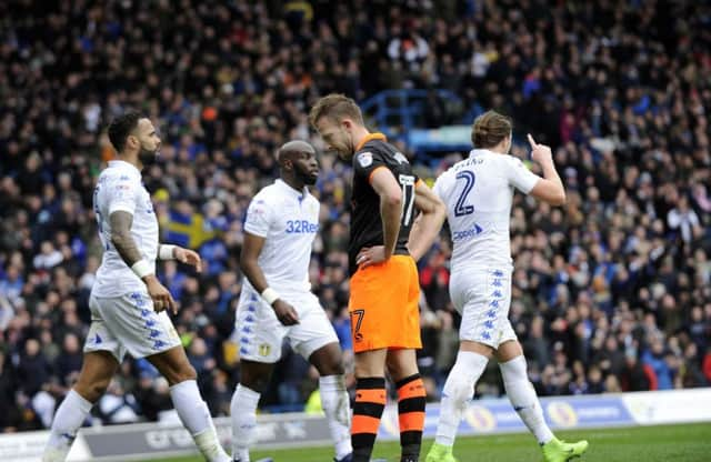 Jordan Rhodes after his penalty miss. Picture: Steve Ellis