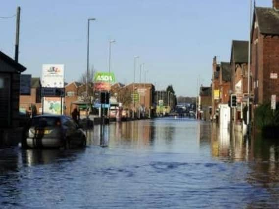 Flooding in Yorkshire during the 2015/16 storms