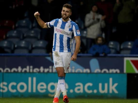 Tommy Smith put Huddersfield ahead against Aston Villa (Photo: PA)