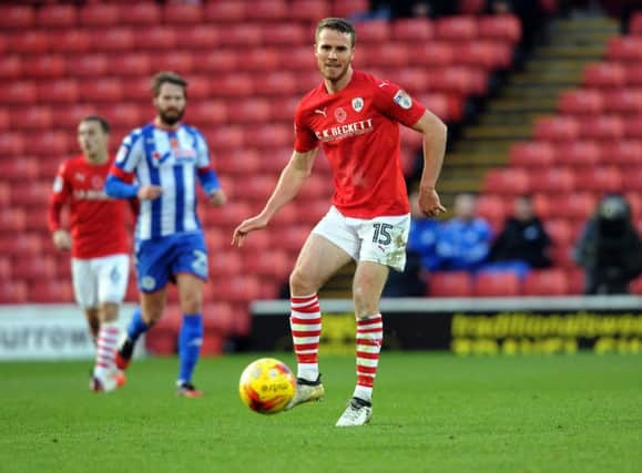 ON TARGET: Barnsley's Marley Watkins.
 Picture: Jonathan Gawthorpe