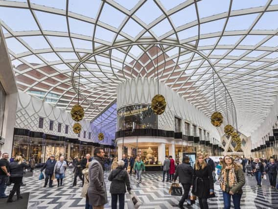 Award win: Leeds's Victoria Gate shopping centre.