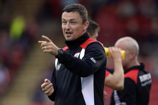 Barnsley boss, Paul Heckingbottom.
 Picture: Bruce Rollinson