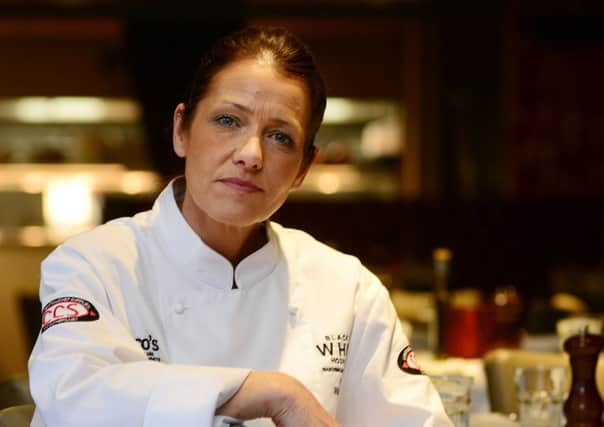 1 March 2017...Sheffield chef Vicky Wainwright, a former school cook who has become chef of the year for Marco Pierre-White. Picture Scott Merrylees