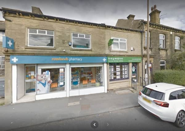 Rowlands Pharmacy in Queensbury. (Google Maps)