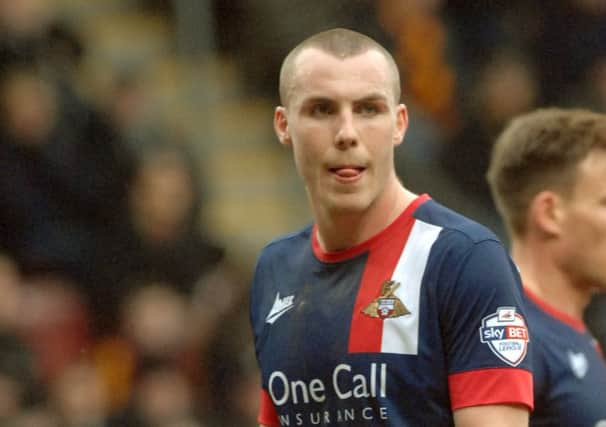 Doncaster Rovers' Luke McCullough.