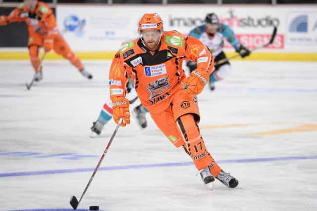 OPTIMISTIC: Sheffield Steelers' centre, Markus Nilsson. Picture: Dean Woolley.