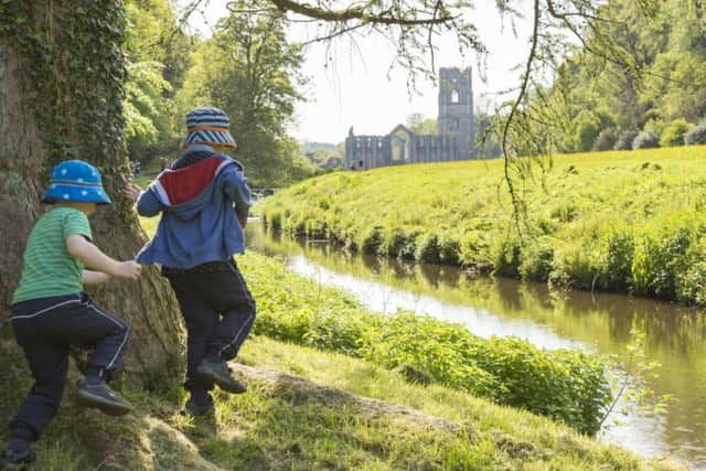 Fountains Abbey.