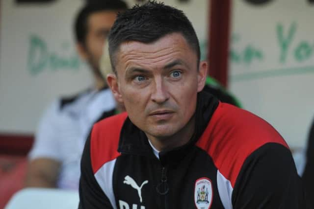 Barnsley manager Paul Heckingbottom.