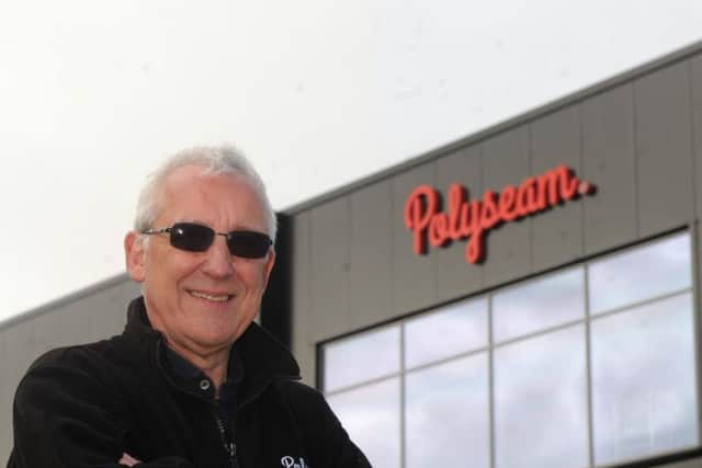 12 April 2017....Manufacturing Director Andrew Sutulic at Polyseam's new premises on St Andrew's Road in Huddersfield. Picture Scott Merrylees