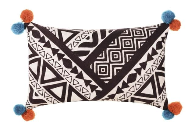 Tribal cushion, Â£28, by Abigail Ahern for Debenhams