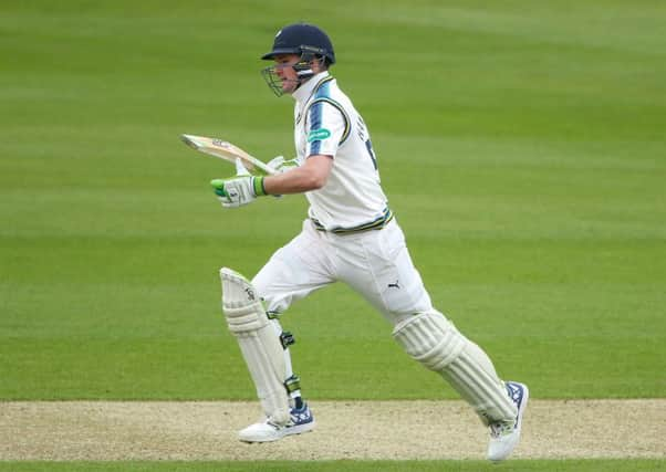 Yorkshire's Peter Handscomb led the way in the White Rose's first innings at Edgbaston. Picture: Alex Whitehead/SWpix.com