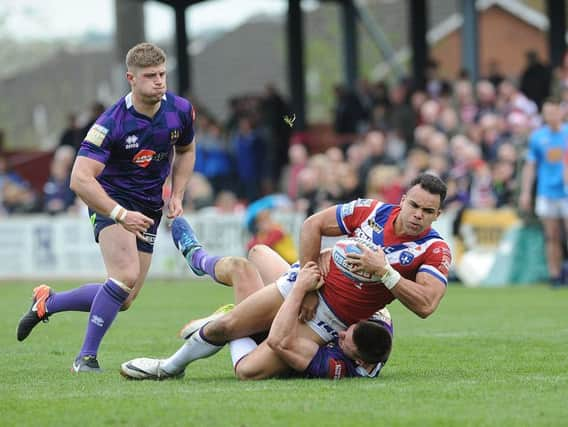 Wakefield Trinity's Mason Caton-Brown.  Picture: Scott Merrylees