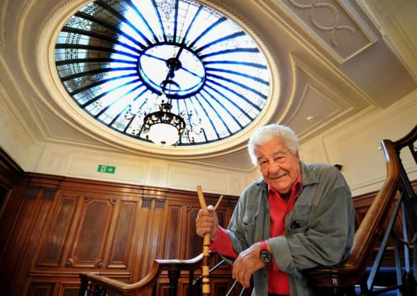 Antonio Carluccio  at his new restaurant in York .