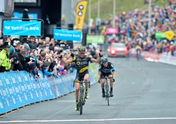 2016: Tour de Yorkshire in Scarborough.