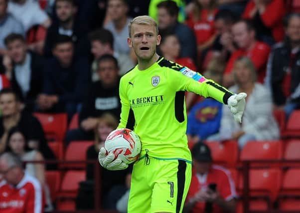 Barnsley's Adam Davies.