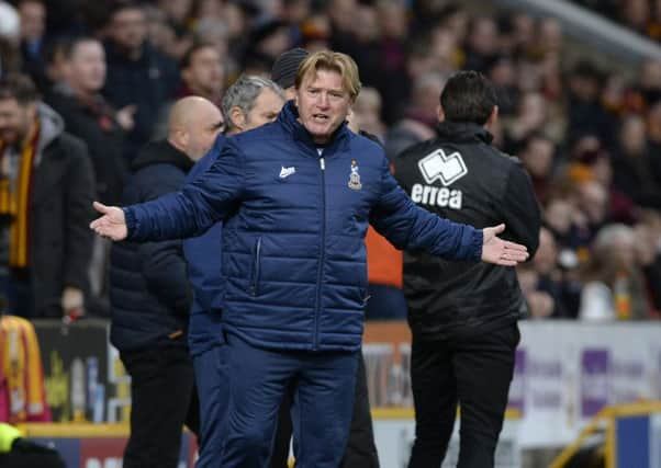 Bradford City manager Stuart McCall.  Picture: Bruce Rollinson