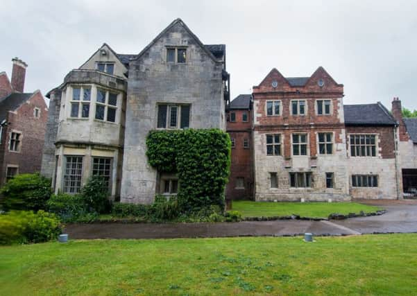 The grounds of Kings Manor, York, the planned site to be scanned for a Roman amphitheatre.