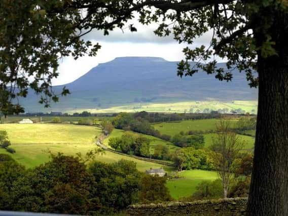 Ingleborough near Ingleton