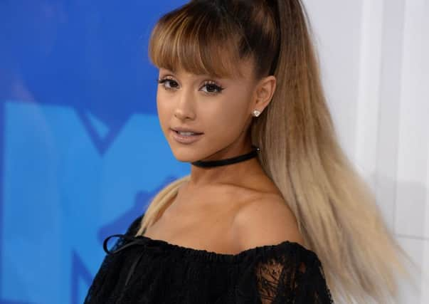 Ariana Grande. PIC: PA