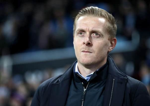 Leeds United head coach Garry Monk.