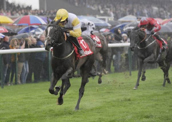 Quiet Reflection ridden by Dougie Costello (left) wins the 32 Red Sprint Cup Stakes at Haydock in September last year. Picture: John Giles/PA