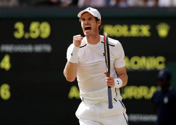 'Who would want to be stuck in an office when strawberries and cream are on offer at Wimbledon.' Pic credit: Adam Davy/PA Wire.